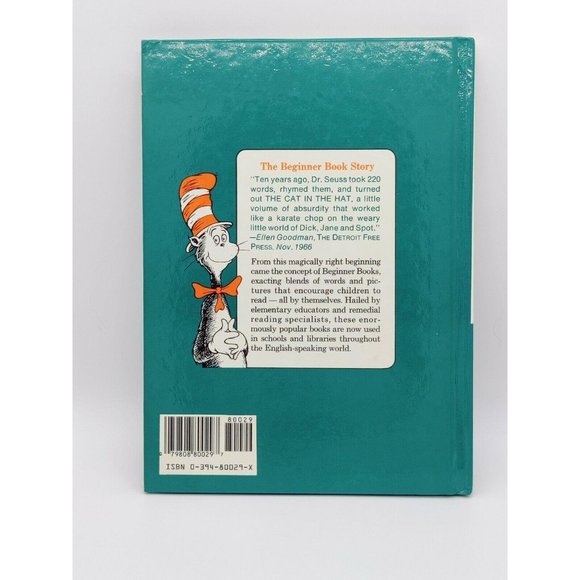 Hop on Pop Book Dr Seuss Hardcover Beginner Books - Picture 3 of 5
